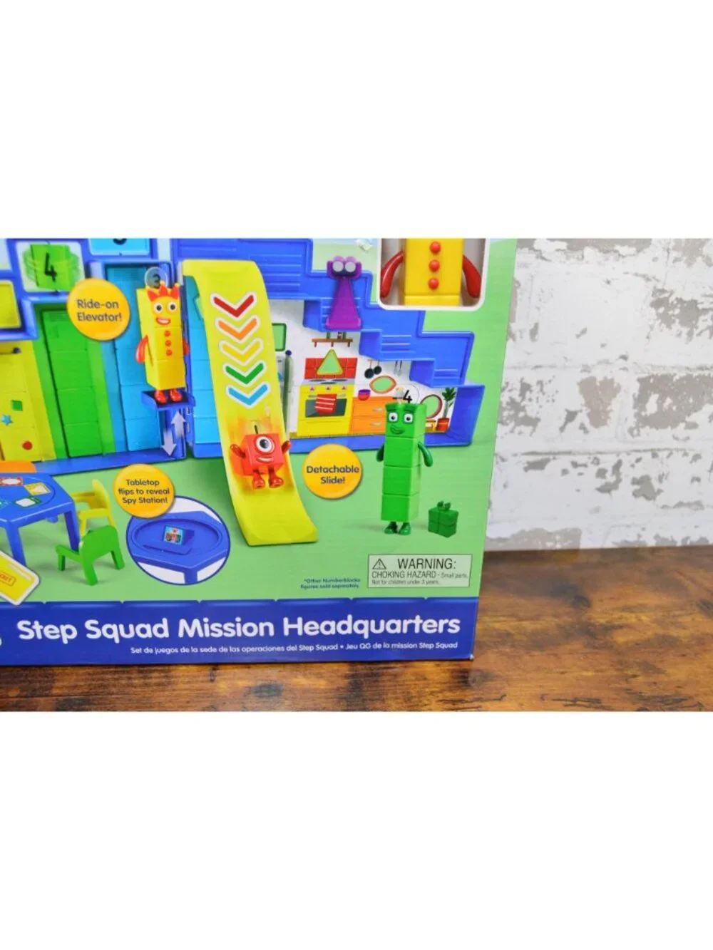 Numberblocks Step Squad Mission Headquarters Play set With 15 Pieces